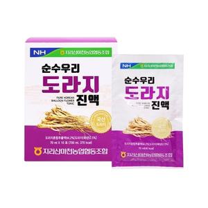 지리산마천농협 순수우리 도라지진액 70ml x 30포