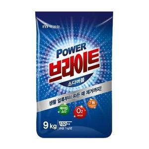 [무궁화] 파워 브라이트 소다버블 세탁세제 9kg