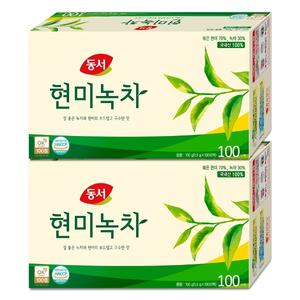 동서 현미녹차 티백, 1.5g, 200개