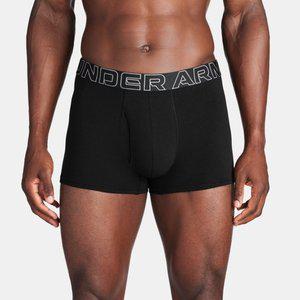 [언더아머]남성 UA 3인치 Boxerjock 면 기능성 팬티 드로즈 3장 1팩 블랙 1387427_s