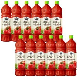 가야농장 토마토농장 1.35L x 12개 토마토쥬스 과채 주스