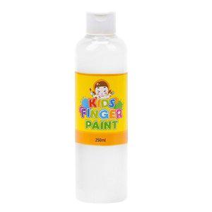 키즈맘아트 미술놀이 핑거페인트 250ml 낱색 (흰색) (WFFSWML)