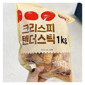 [셀러허브 식품]식자재왕 크리스피 텐더스틱 1kg x 1개 31602