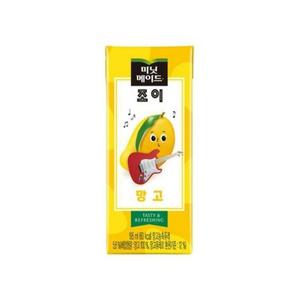 [코카콜라] 미닛메이드 조이 망고 190ml 64입 드링크팩 대량 소량