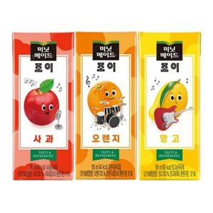 [코카콜라] 미닛메이드 조이 (오렌지 + 사과 + 망고) 190ml 각 32입