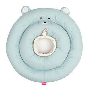 고양이 쿠션 넥카라 블루 XL 강아지 깔대기 핥음방지_WE88765
