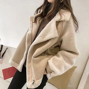 여자 페이크퍼 무스탕 자켓 가을 겨울 아우터
