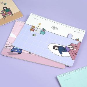 먼슬리 월간 플래너 모눈 그리드 계획표 스케줄러[YYHWCODE]