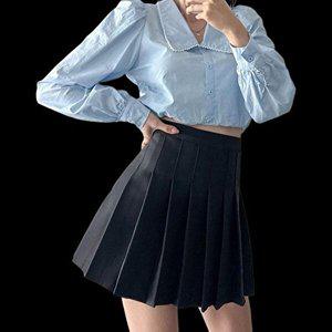 [옷자락]여자 하이 플리츠 테니스 러블리룩 미니스커트