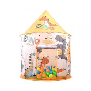 h37 다이노 인디언 텐트 하우스 + 볼풀공 50pcs 606-5011b 공룡텐트 유아텐트 놀이집 인디언텐트