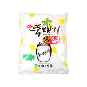 옛맛뚝배기장소금2.1kg/뚝배기식품-3개