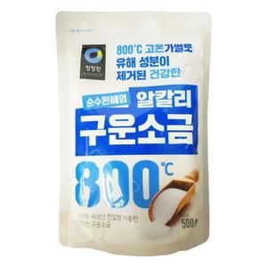 구운소금500g/청정원-4개