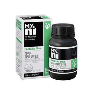 [국내배송]일동제약 마이니 활력 멀티맨 종합비타민 1000mg 60정