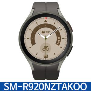 [롯데백화점]삼성전자 삼성 SM-R920NZTAKOO 갤럭시 워치 5 프로 블루투스 45mm 그레이 티타늄 / KN