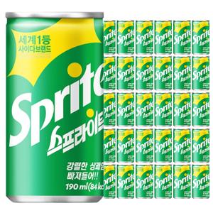 스프라이트 190ml 30캔