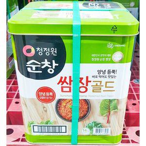 대상 쌈장 순창 14kg 대용량 업소 식당 업소용 식당용 양념쌈장