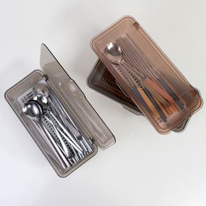 물빠짐 수저정리함 수저통 젓가락 보관함 조리도구수납함 주방케이스