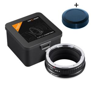 KnF EOS-EOS R 렌즈 변환링 어댑터 캐논 EF 렌즈 - 캐논 RF / 뒤캡포함 / 무반사코팅 Canon EF glass-Canon RF adapter + cap