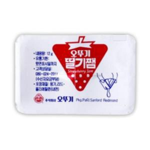 오뚜기 딸기쨈 디스펜팩 12g 480개