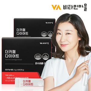 비타민마을 더카페 다이어트 커피 2박스 총120포 2개월분