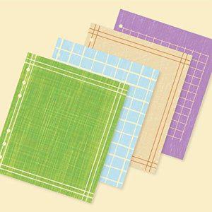 [셀러허브 1][HYIJUP0W_4B]A6 WIDE 6공 - 컬러 펜슬 리필 속지
