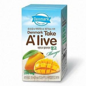 동원 덴마크 테이크 얼라이브 120mL 망고 x 48개