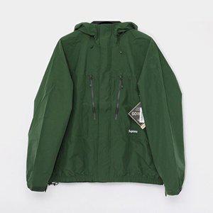 [슈프림]슈프림 패치로고 고어텍스 테이프드 심 쉘 후드 남성 자켓 FW24J11 GREEN