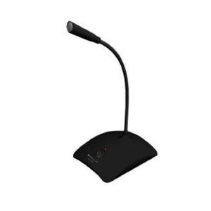 컴소닉 USB 스탠드마이크-블랙-PC 컴퓨터 노트북 인터넷 강의/교육회의/게임/방송용 마이크로폰 선물