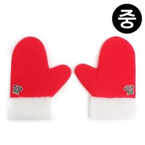 해피파티 이벤트 행사의상 크리스마스 산타 장갑 (중)