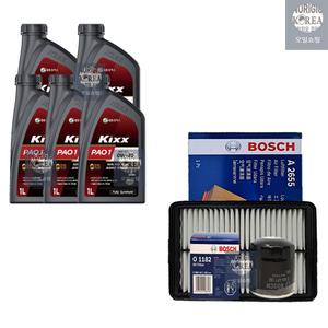 셀토스 1.6 가솔린 터보 킥스 PAO1 0W30 5L 엔진오일+필터 세트 1182-2655