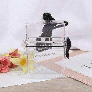 포카케이스 카드 보관 투명 아크릴 목걸이 PP-10147-WDCCDF1