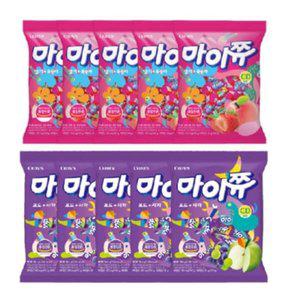마이쮸(딸기+복숭아 포도+사과) 5+5set (WFHC7ZI)