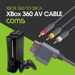 Coms 게임기 AV 케이블 XBox360용 1.8M XBox to 3RCA