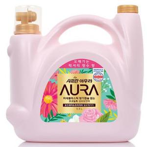 샤프란 AURA 섬유유연제 윌유메리미 5.5L+생화캡슐 2개