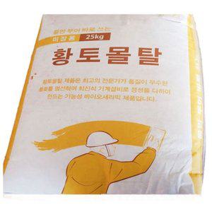 고품질 (선불)황토몰탈 25kg 바닥미장 (WFHKPY0)
