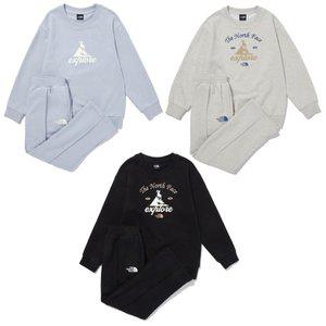 [노스페이스키즈](하남점)NM5MQ60 키즈 익스플로어 스 셋업 KS EXPLORE SWEAT SET UP