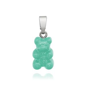 [크리스탈헤이즈] NOSTALGIA BEAR-BABY SHARK-CLASSIC CONNECTOR SILVER 여성 참