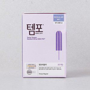 뉴 템포 레귤러 탐폰 20P