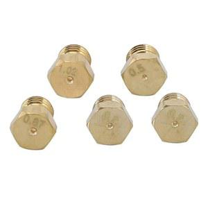 5 Pcs LPG 가스 제트 세트 버너 가스 호브 LPG 변환 키트 노즐 프로판 인젝터 쿠커 호브 가스 요리 스토브 가스 제트