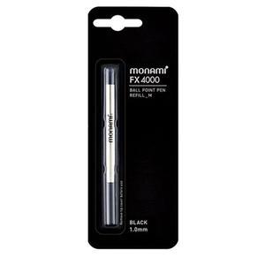 볼펜 fx 1.0mm 모나미 검정 FX4000 리필 JIWD0D3E7