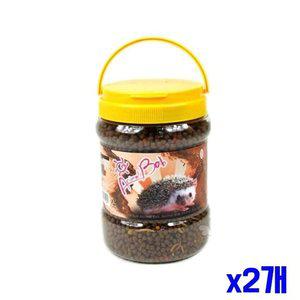 고품질 고슴도치 사료 0.85Kg x2개 고슴도치먹이 애완용품 (WFHXJGZ)