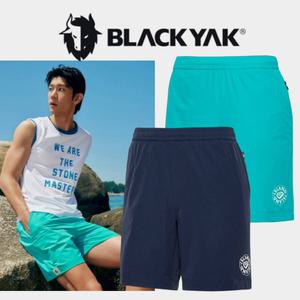 블랙야크 남성 밴딩 5부 팬츠 비치웨어 캐쥬얼 반바지 워터 보드숏 1BYHPM4012