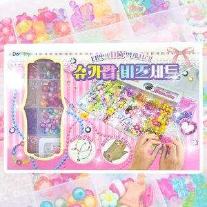 슈가팝 비즈 세트 멀티 악세서리 만들기 팔찌 목걸이 귀걸이