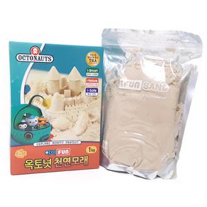 옥토넛 핑크퐁 모래놀이 리필 촉촉이 모래단품 1kg