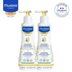 [무스텔라][공식수입원] 무스텔라 너리싱 클렌징 젤 위드 콜드 크림 300ml 2개