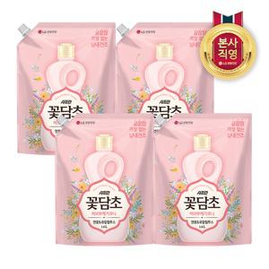 샤프란 꽃담초 연꽃 리필 1.6L 4개
