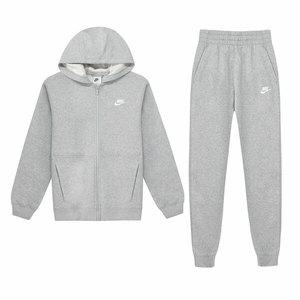 나이키 NSW 클럽 플리스 후드 조거 여성 트레이닝복세트 츄리닝 러닝복 그레이 FD3114-063