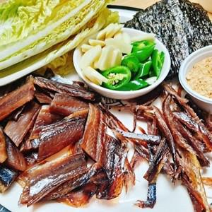 완전손질 과메기 단품 10미 (아이스박스 포장)