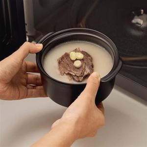 전자렌지 냄비 라면용기 계란찜 도자기 세라믹 용기 오븐냄비 500ml