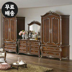 럭셔리 엔틱 원목 고급 신혼 혼수 침실가구세트